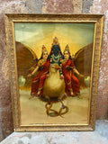 Vintage Ravi Varma Large Size Oleograph