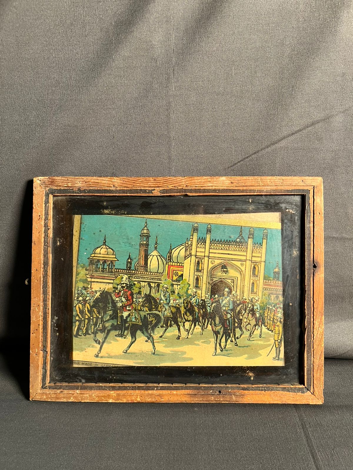 Vintage German Lithograph Very Rare Subject(Small Size)