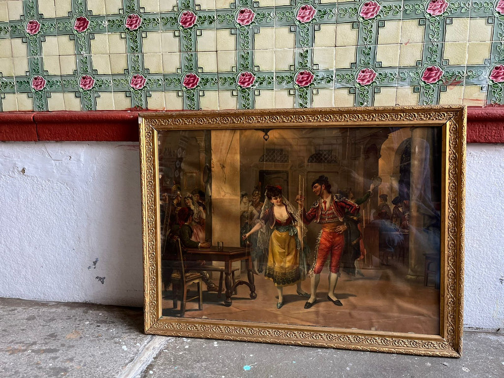 Antique German Large Size Lithographs