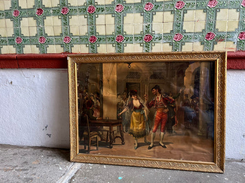 Antique German Large Size Lithographs