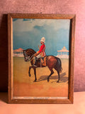 Antique Ravi Varma Press Oleograph – George V, King of England & Emperor of India | Circa 1911–1925
