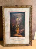 Vintage Lord Krishna Print – Observed in Thoughts | F.W. & Co. & H. Minister & Co., Lahore