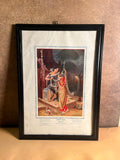 Rare Vintage “Maliny-Beshey” Indian Art Print – S. C. Banerjee, Sital-Manzil, Calcutta | 10 × 14 Inches